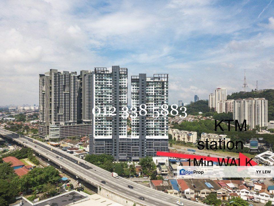 D'Sands Residence, OldKlangRoad, 2Rooms 1Bath,1CP, 2Mins WALK to KTM, 3Mins Drive to PJ, 5Mins Drive to MidValley, Extra CarPark for Rent , Kuala Lumpur, Bangsar South