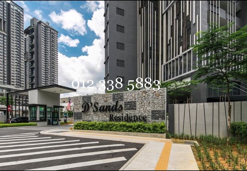 D'Sands Residence, OldKlangRoad, 2Rooms 1Bath,1CP, 2Mins WALK to KTM, 3Mins Drive to PJ, 5Mins Drive to MidValley, Extra CarPark for Rent 