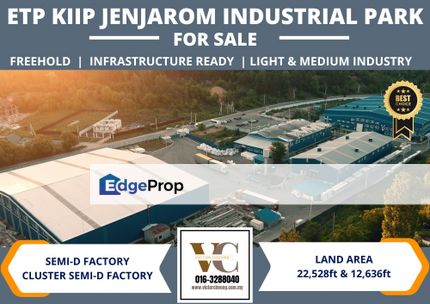 ETP KiiP Jenjarom Industrial Park, Selangor, Jenjarom