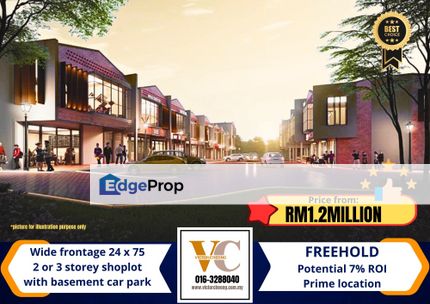 Seremban Commercial Red Bricks Shoplot (NEW PROJECT), Negeri Sembilan, Seremban