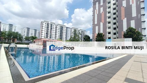 [ WELL MAINTAIN ]  Apartment Seri Kasturi @ Setia Alam For Sale  , Selangor, Setia Alam/Alam Nusantara