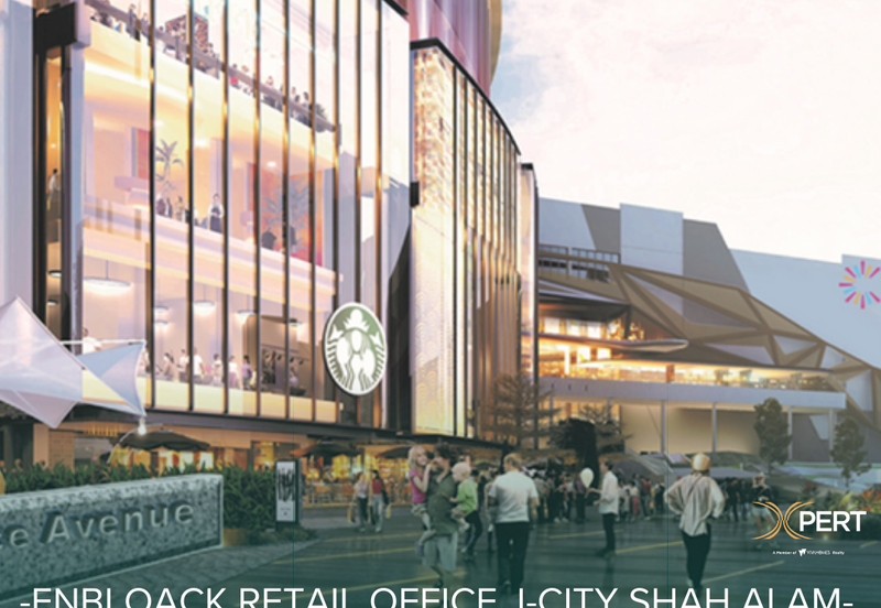 4sty En-block Building, Retail Office @ i-City Shah Alam, Setia Alam Klang Bandar Bukit Raja