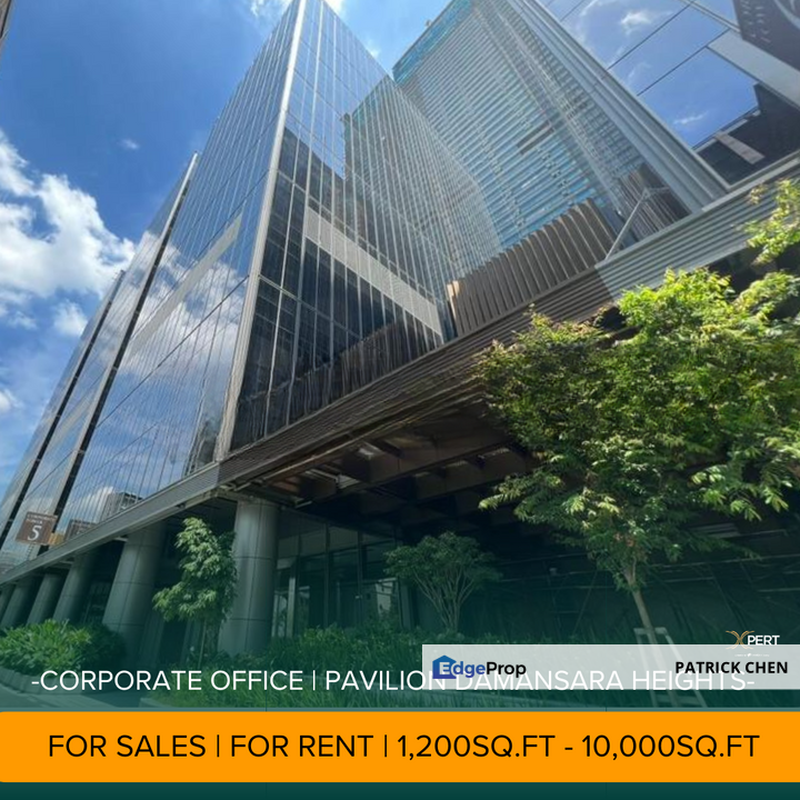 Full Floor Unit + KL Tower view - Grade A Office @ Pavilion Damansara Height, Pusat Bandar Damansara, Kuala Lumpur, Kuala Lumpur, Damansara Heights