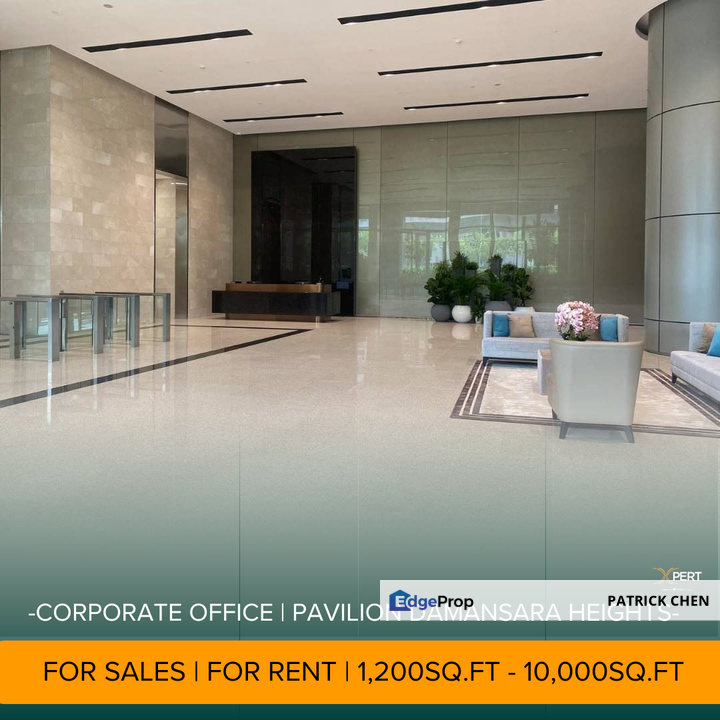 Full Floor Unit + KL Tower view - Grade A Office @ Pavilion Damansara Height, Pusat Bandar Damansara, Kuala Lumpur, Kuala Lumpur, Damansara Heights