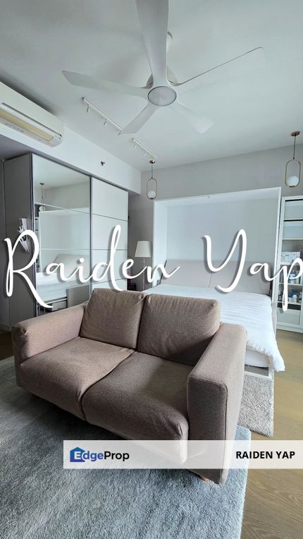 Wow! Facing Merdeka 118 Tower & Fully Furnished Studio Kiara 163, , Mont Kiara, Ooak Residences, Ooak Serviced Apartments @ Kiara 163, Kuala Lumpur, Mont Kiara