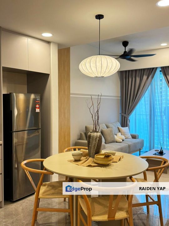 Fully Furnished 163 Mall, Modern Cozy 1-Bedroom with Living Room, , Mont Kiara, Kuala Lumpur, Mont Kiara