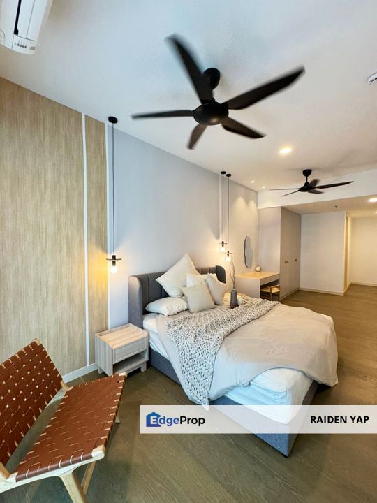 Fully Furnished 163 Mall, Modern Cozy 1-Bedroom with Living Room, , Mont Kiara, Kuala Lumpur, Mont Kiara