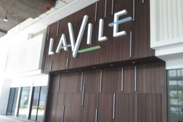 Corner Bare Shop Lot at Residensi Lavile for Rent