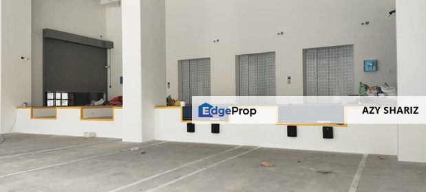 Hap Seng Business Park Semi D warehouse with loading bay and cargo lift, Selangor, Shah Alam