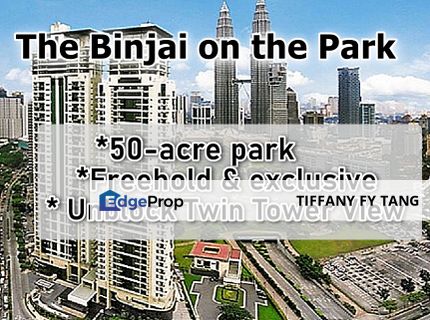 BINJAI on the PARK- Freehold, Furnished, @KLCC , Kuala Lumpur, KLCC