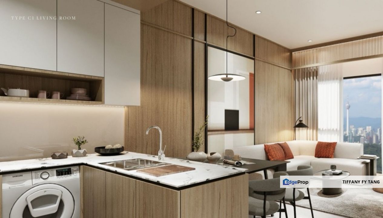 2br/ 1bth Unit, Parkside Residence, Quiet Luxury, Finest Amenities @Setia Federal Hill, Kuala Lumpur, KL City