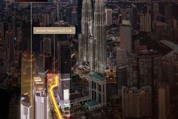 Armani Hallson @ KLCC - 200 metres Linked Bridge to KLCC -  10-15% ROI Rental Yield