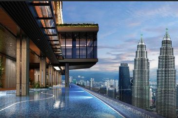 Armani Hallson @ KLCC - KLCC New Instagramable Luxury Suite - Sky Pool, Sky Dining, Sky Bar