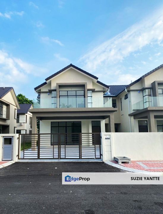 Newly Completed Facing PLAYGROUND_Guarded Community - Grand Retreats, Newly Completed Double Sty Semi Detached House IXORA 2 Rumah utk DIJUAL FOR SALE, Perak, Chemor