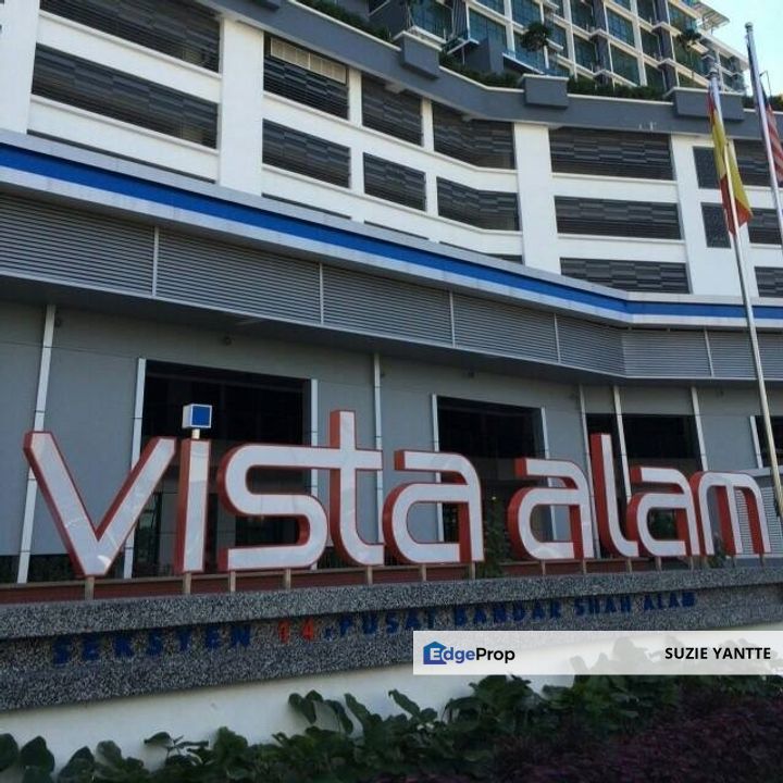 [CHEAPEST FULLY FURNISHED] VISTA ALAM SERVICED APARTMENT STUDIO UNIT IN SEKSYEN 13 SHAH ALAM FOR SALE/UNTUK DIJUAL FACING SWIMMING POOL, Selangor, Shah Alam