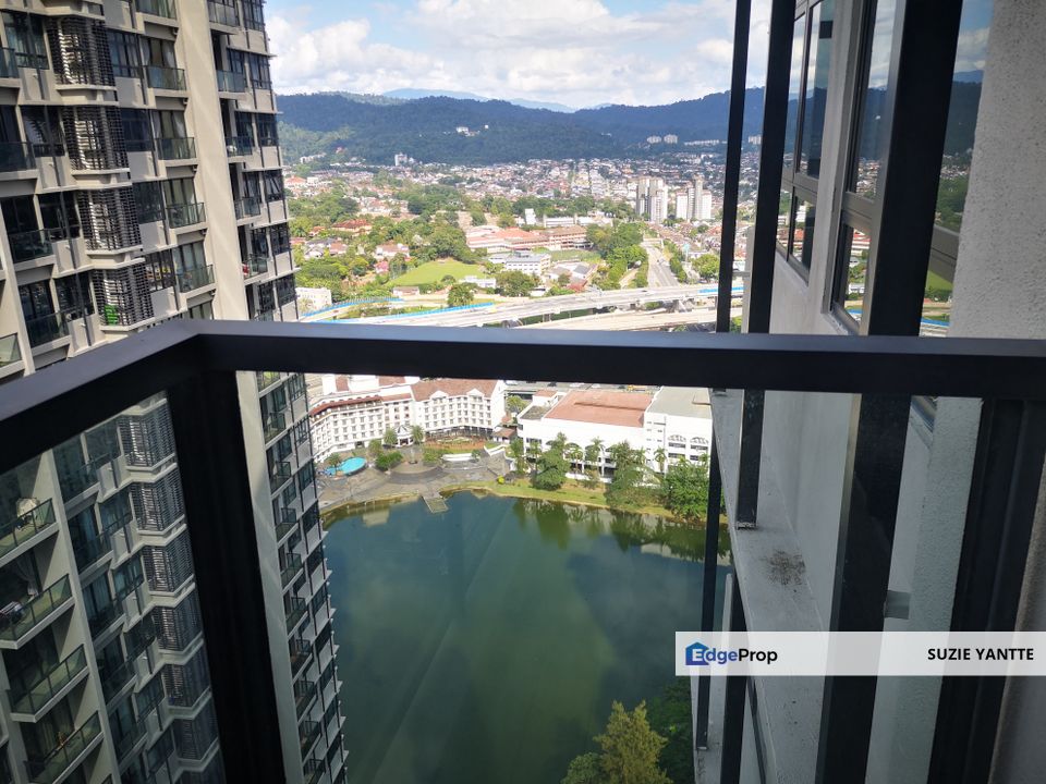 [CHEAPEST CORNER PARTLY FURNISHED 3ROOMS 2 PARKINGS SIDE BY SIDE] ASTORIA AMPANG, AMPANG NEAR TO JALAN AMPANG, KLCC, AKLEH HIGHWAY, UKAY PERDANA ETC, Selangor, Ampang