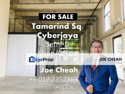 Tamarind Square Semi Detached Shop/Office For Sale , Selangor, Cyberjaya