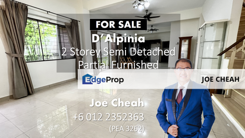 Semi D House For Sale D'Alpinia, Selangor, Puchong South