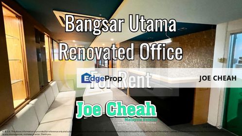 Renovated Office For Rent - Front Facing Jalan Bangsar Utama , Kuala Lumpur, Bangsar