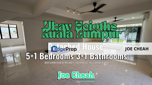 Newly Refurbished 2 Storey Bungalow House Rent @ Ukay Heights, Ampang Kuala Lumpur, Kuala Lumpur, KLCC