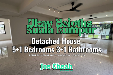 Newly Refurbished 2 Storey Bungalow House Rent @ Ukay Heights, Ampang Kuala Lumpur