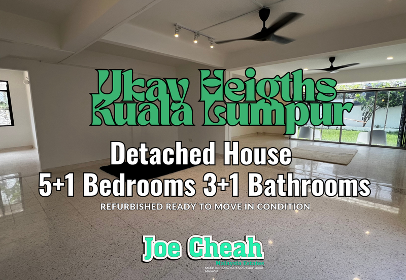 Newly Refurbished 2 Storey Bungalow House Rent @ Ukay Heights, Ampang Kuala Lumpur