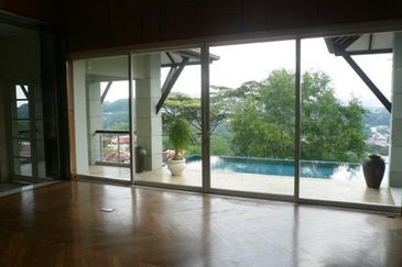 Bangsar Hill - gated, unblocked view 