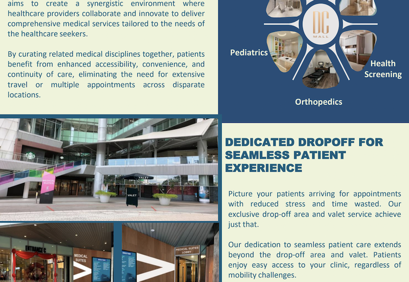 DC Mall Medical Hub (Next to Pavilion)