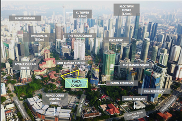 Plaza Conlay, Jalan Conlay