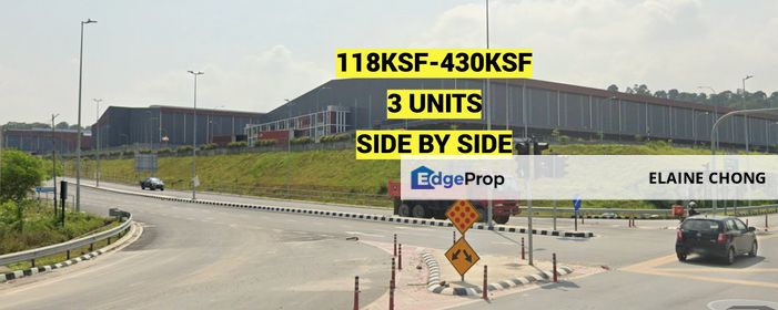 U10 - 429Ksf, 15acre (loading bays, dock levellers, racking, 400amp), Selangor, Shah Alam