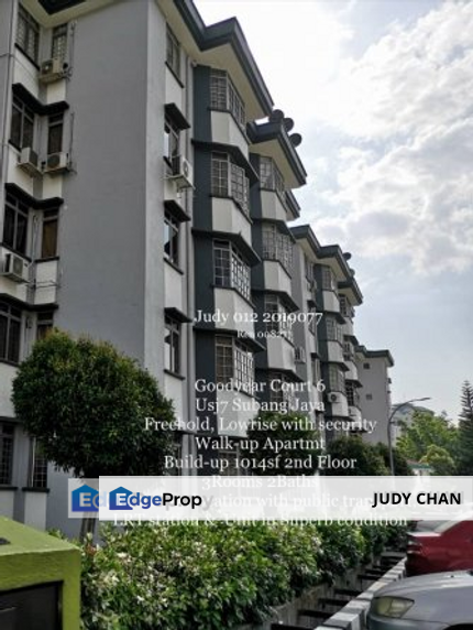 GOODYEAR COURT 6  SPACIOUS UNIT 1100SF @ USJ 7 SUBANG JAYA, Selangor, USJ