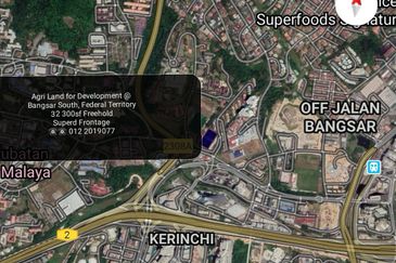 BANGSAR SOUTH KUALA LUMPIR DEV.LAND 0.74ACRE