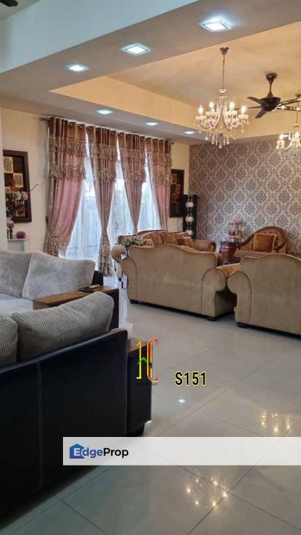 Glenmarie cove 40x80 Semi-D renovated & Extended 100% Full loan 24H Gated Guarded, Selangor, Port Klang