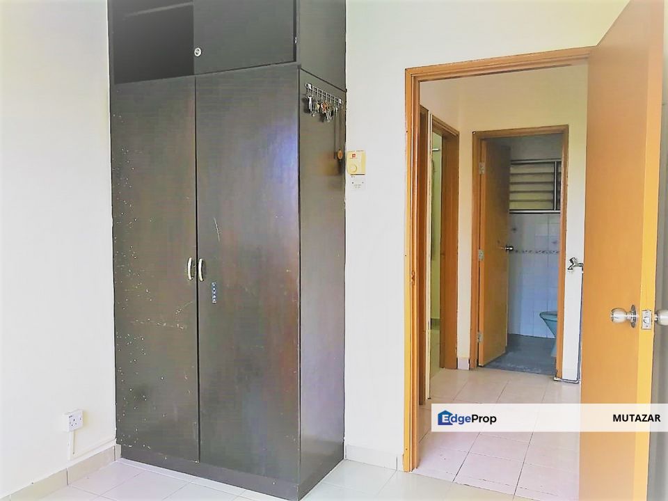 GROUND FLOOR, Pangsapuri Wira @ Taman Tun Perak, Cheras, KL - Gated & Guarded & Partly Furnished FOR SALE, Selangor, Batu 9th Cheras