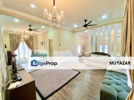 FOR RENT: FULLY FURNISHED, Single Storey Bungalow @ Perdana Height, Seksyen U10, Shah Alam - Huge Land Area with Swimming Pool !, Selangor, Shah Alam