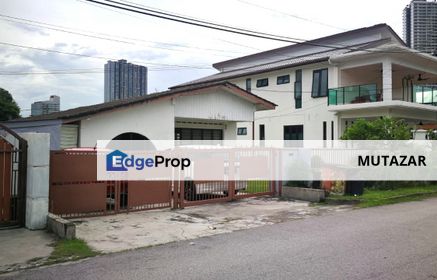 PRICE REDUCED!! Single Storey Bungalow @ Taman Keramat, Kuala Lumpur - Extra Land at Side & Facing Open FOR SALE, Kuala Lumpur, Keramat