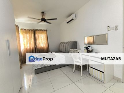 FURNISHED CORNER UNIT, Rimba Residence Condo @ Bandar Kinrara BK5, Puchong - Balcony Facing Nature Forest For Rent, Selangor, Bandar Kinrara Puchong