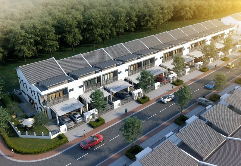 New 2 Storey 24'x75' @ AMAN PUTRI U17 Shah Alam near Bukit Rahman Putra