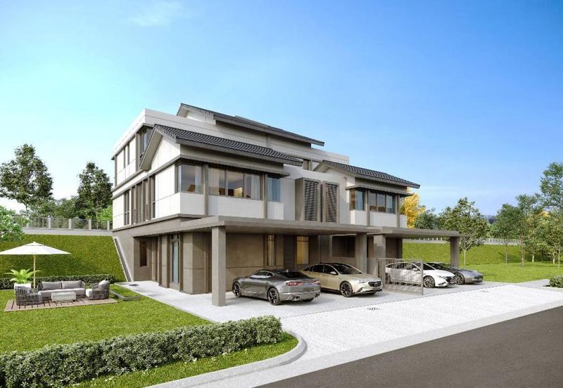 Freehold 2 Storey Semi D Amverton Hills Phase 2 40x85sf Sg Buloh near Bukit Rahman Putra 
