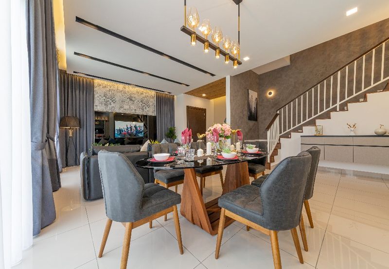 Sungai Buloh Freehold Semi D Cluster Homes 32x65 