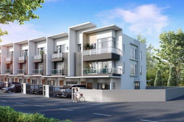 3 Storey Big House 22x75 @ Happy Garden Taman Gembira