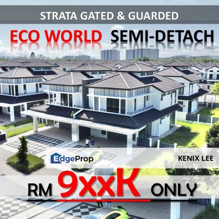 [Gated&Guarded Premium Semi-D with Clubhouse] Eco Grandeur Garden Home 32'x65' , Selangor, Bandar Puncak Alam