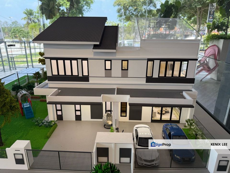 [6km to Elmina Lakeside Mall] New Double Storey 22'x70' @ Bdr Saujana Utama Sungai Buloh , Selangor, Subang