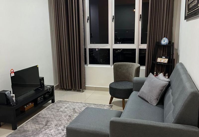 Brand New 80 % PARTLY FURNISHED 80& Mh Platinum 2, 3 bedroom For rent ,Setapak