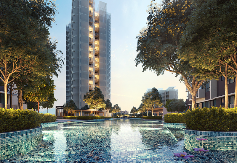 Private Lift at Doorstep. 4 Units per floor. Premium Health & Wellness Facilities. Gems Residences @ IOI Resort City, Putrajaya, Selangor.