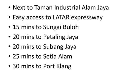 3 Storey Office Detached Factory For Lease @ Bandar Puncak Alam, Kuala Selangor, Selangor