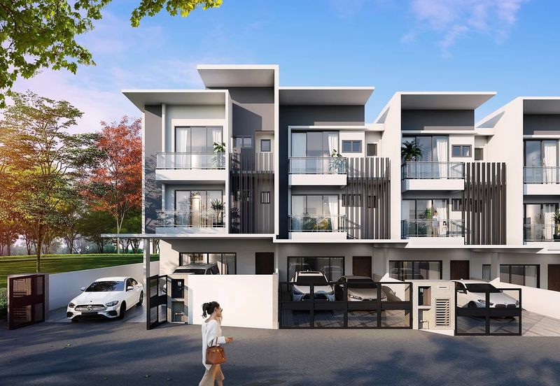 The Selesaria, Happy Garden. NEW Completed Terrace House! KL Freehold Address. 4 Carparks. 5 Units! Jalan Klang Lama (Old Klang Road), Kuala Lumpur