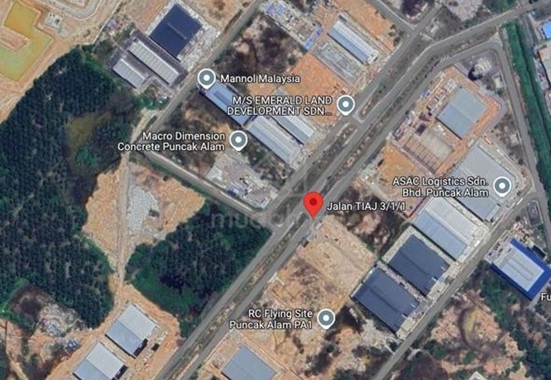 Ready Built Corner 1.2acre Industrial Land Bandar Puncak Alam Jaya