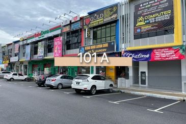 Tenanted Tropicana Aman Sinaria 2 Sty Shoplot For Sale