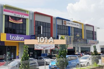 Tenanted Tropicana Aman Sinaria 2 Sty Shoplot For Sale